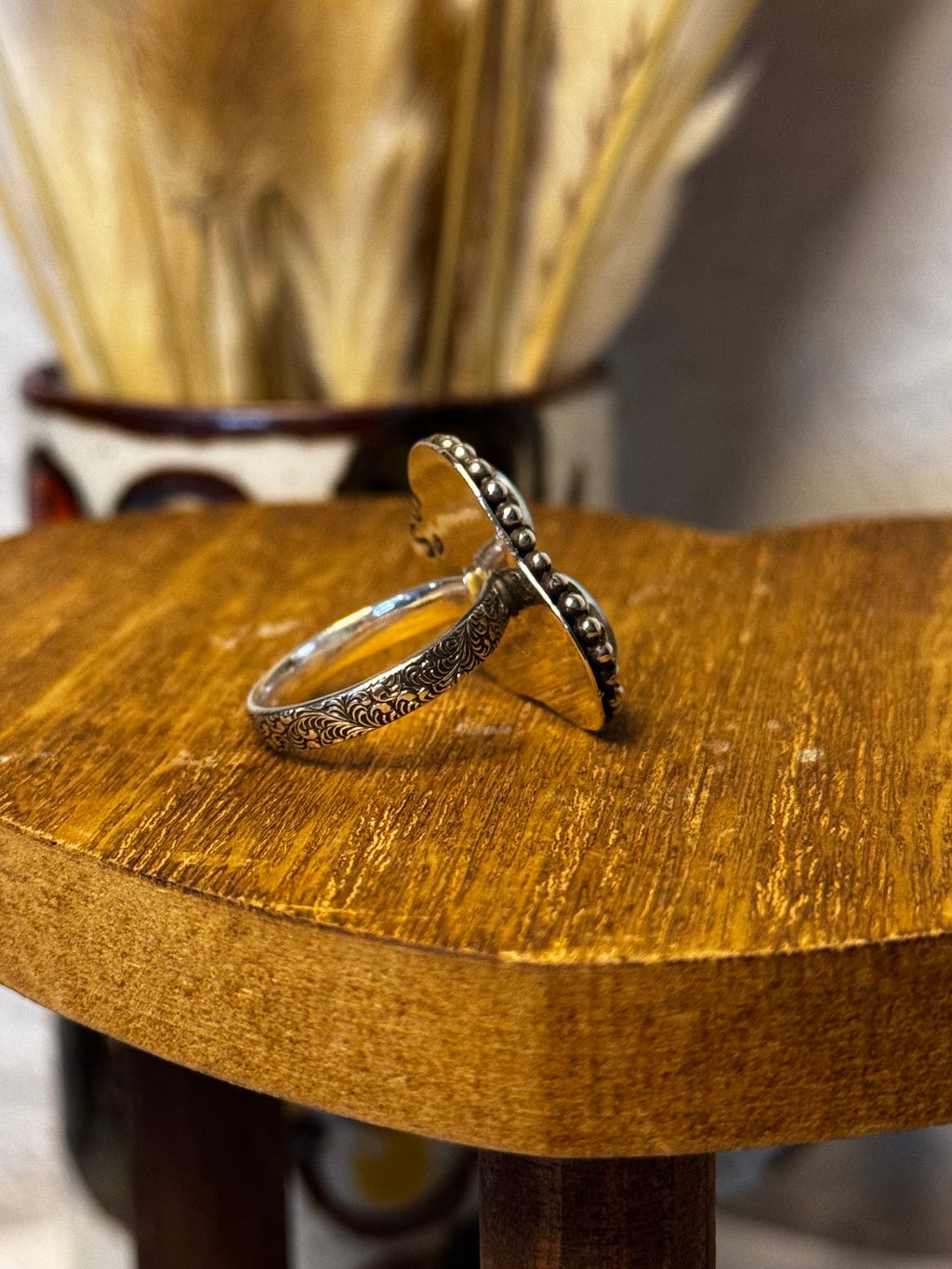 (Size 6.25) Golden Hills Cluster Ring