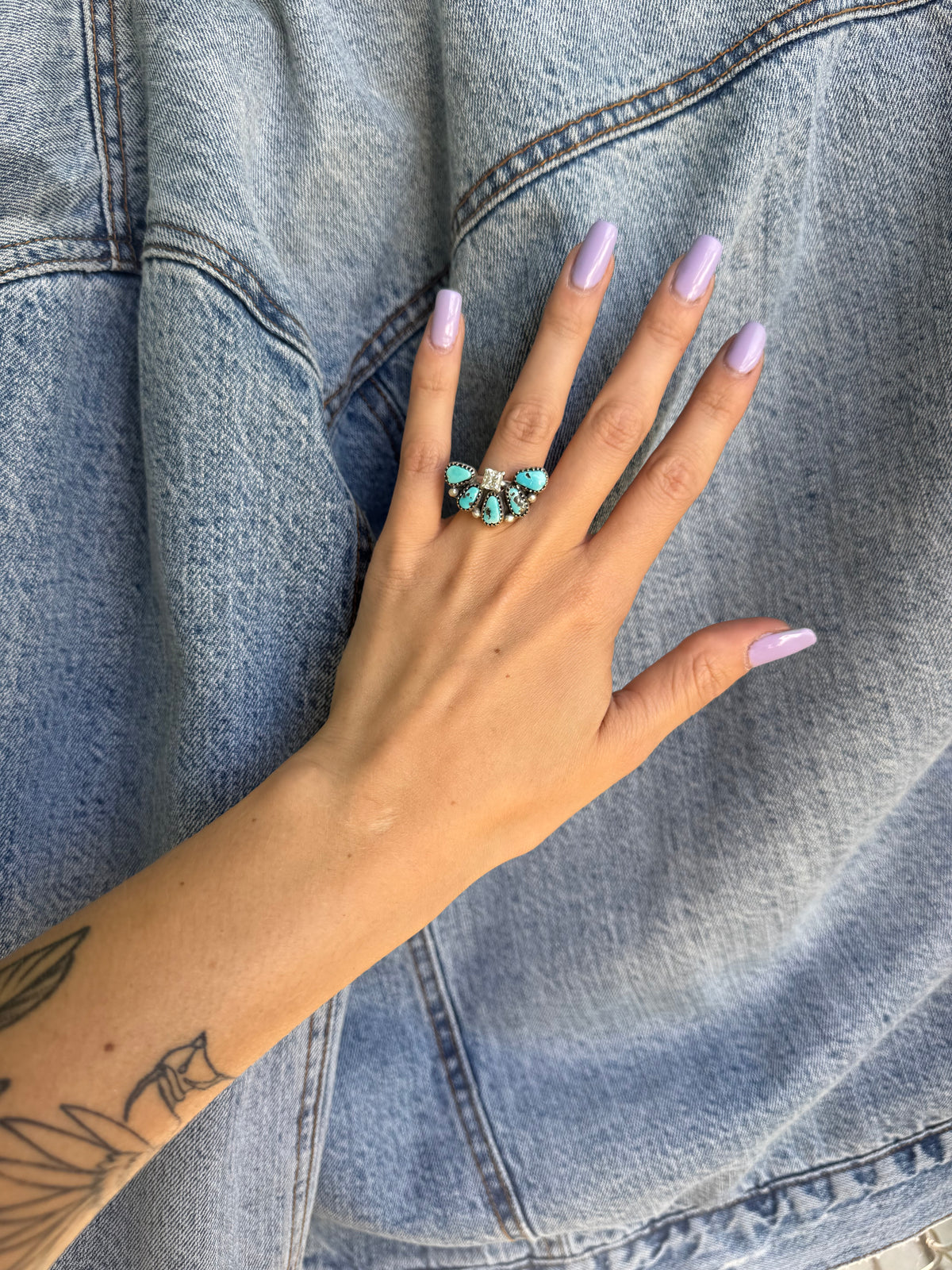 (Size 6) Forever Blue Ring