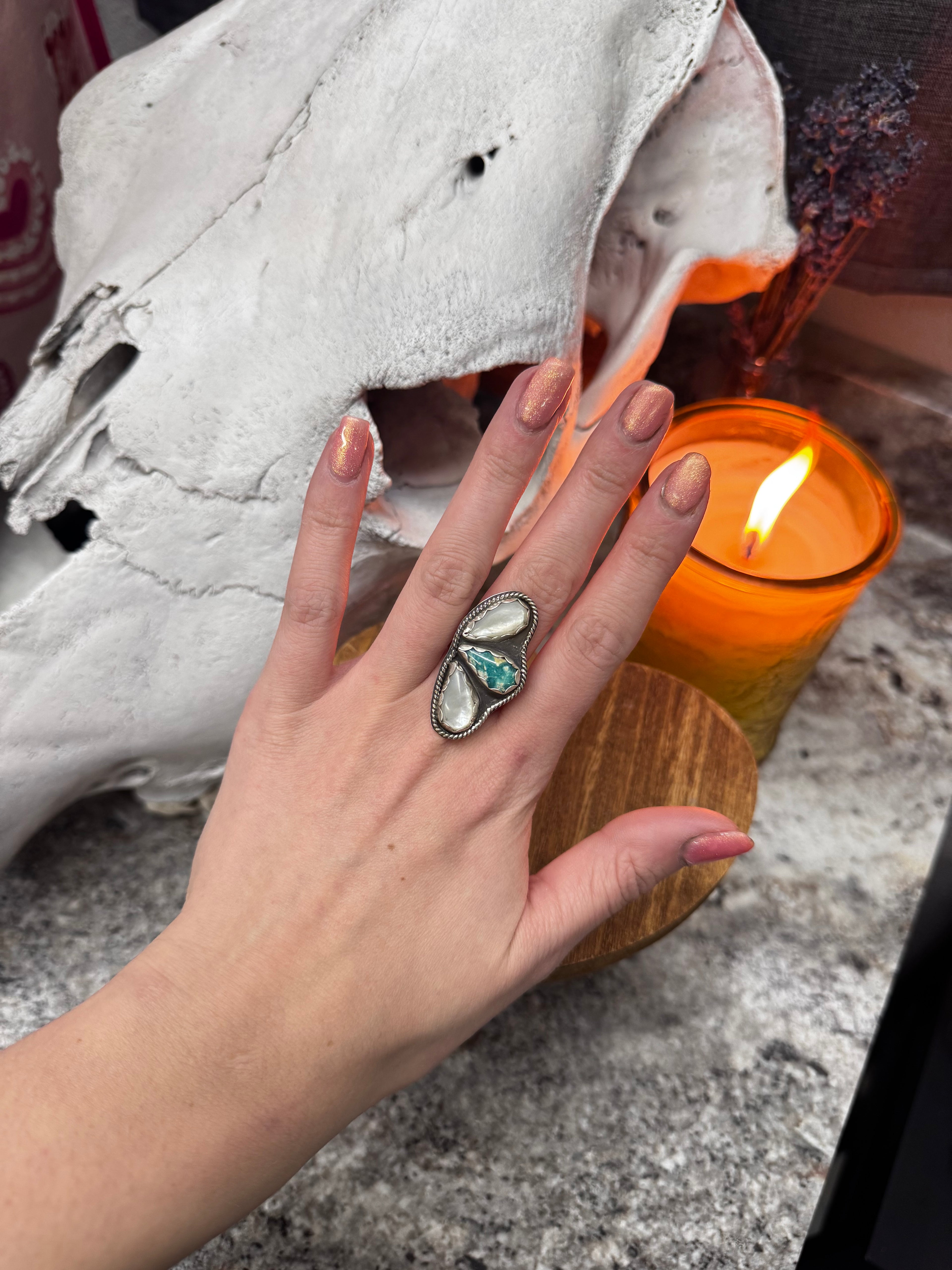 (Size 7) Prairie Pearl Ring