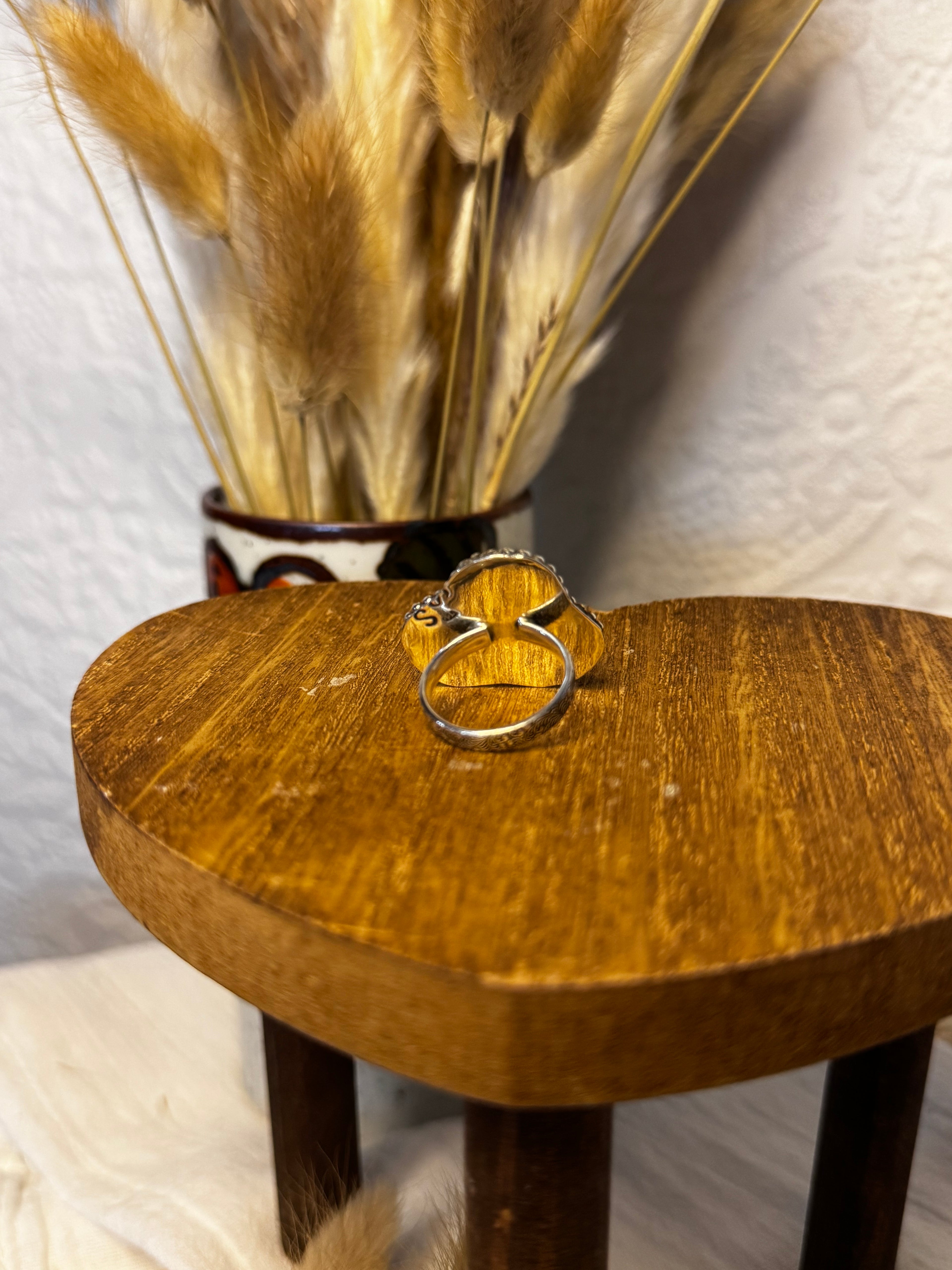 (Size 6.25) Golden Hills Cluster Ring