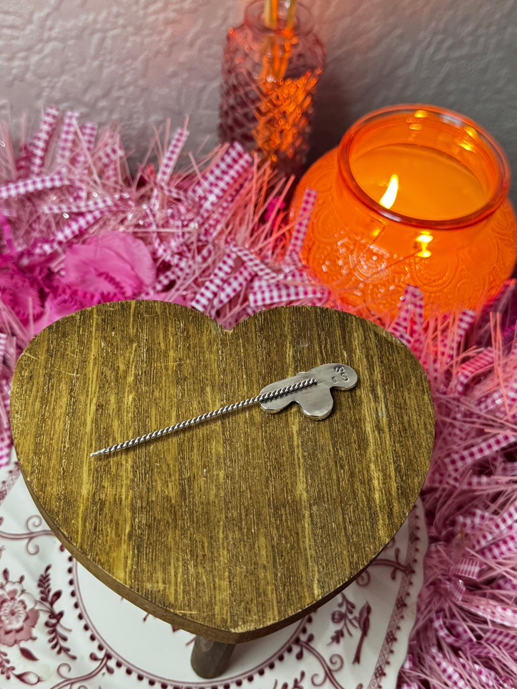 Cupid Cowpoke Hat Pin