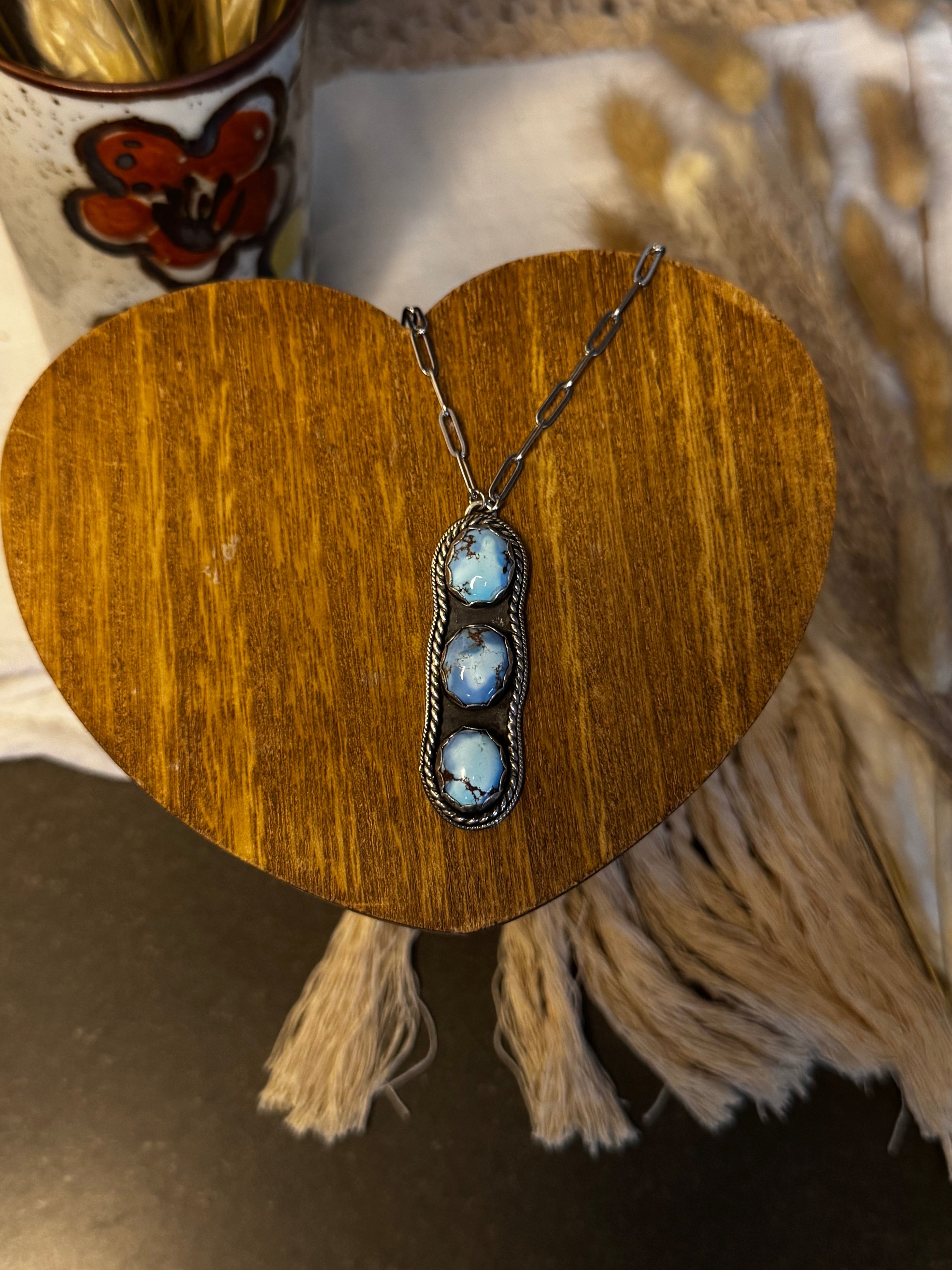 Golden Hills Drop Necklace