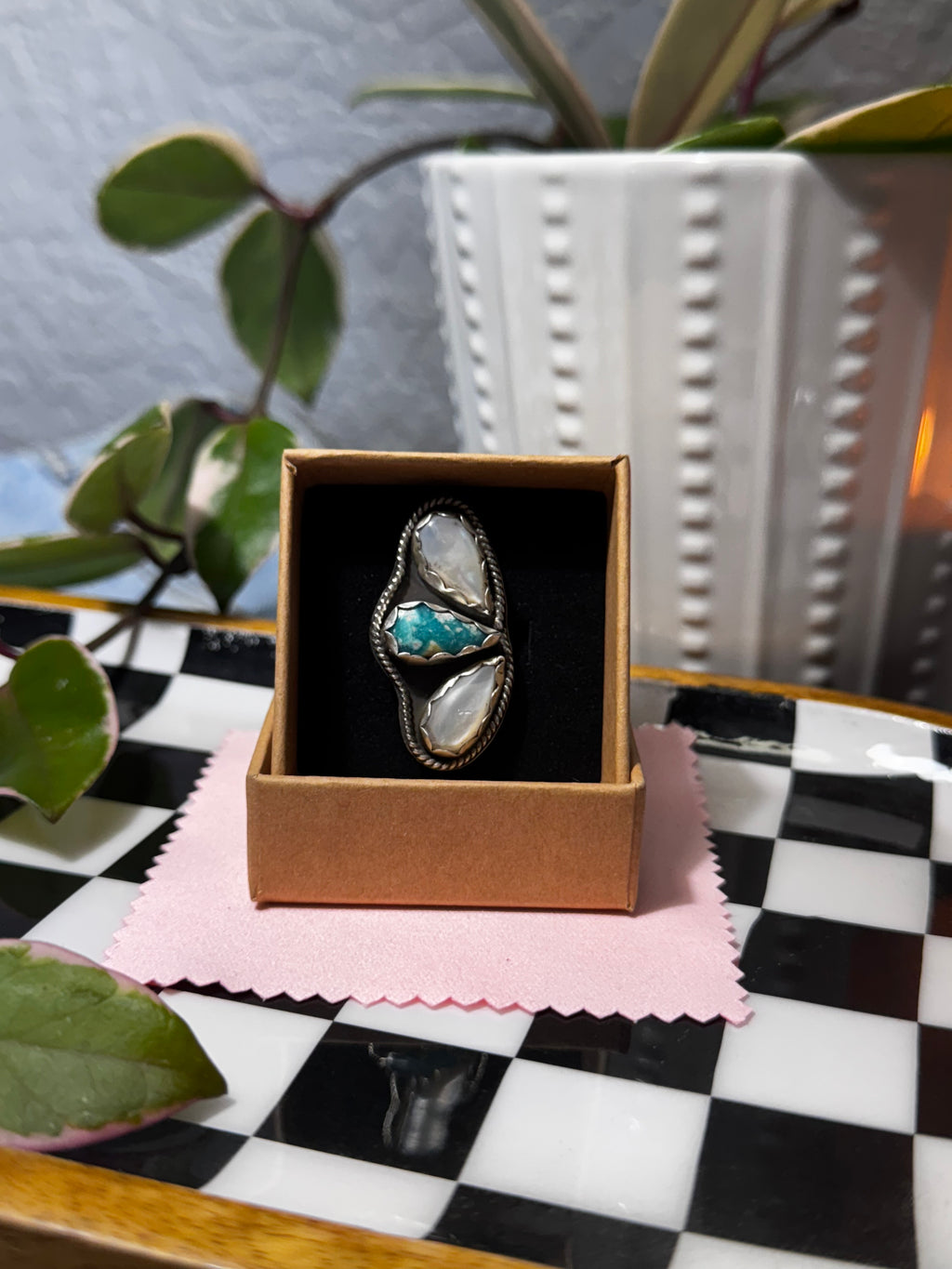 (Size 7) Prairie Pearl Ring