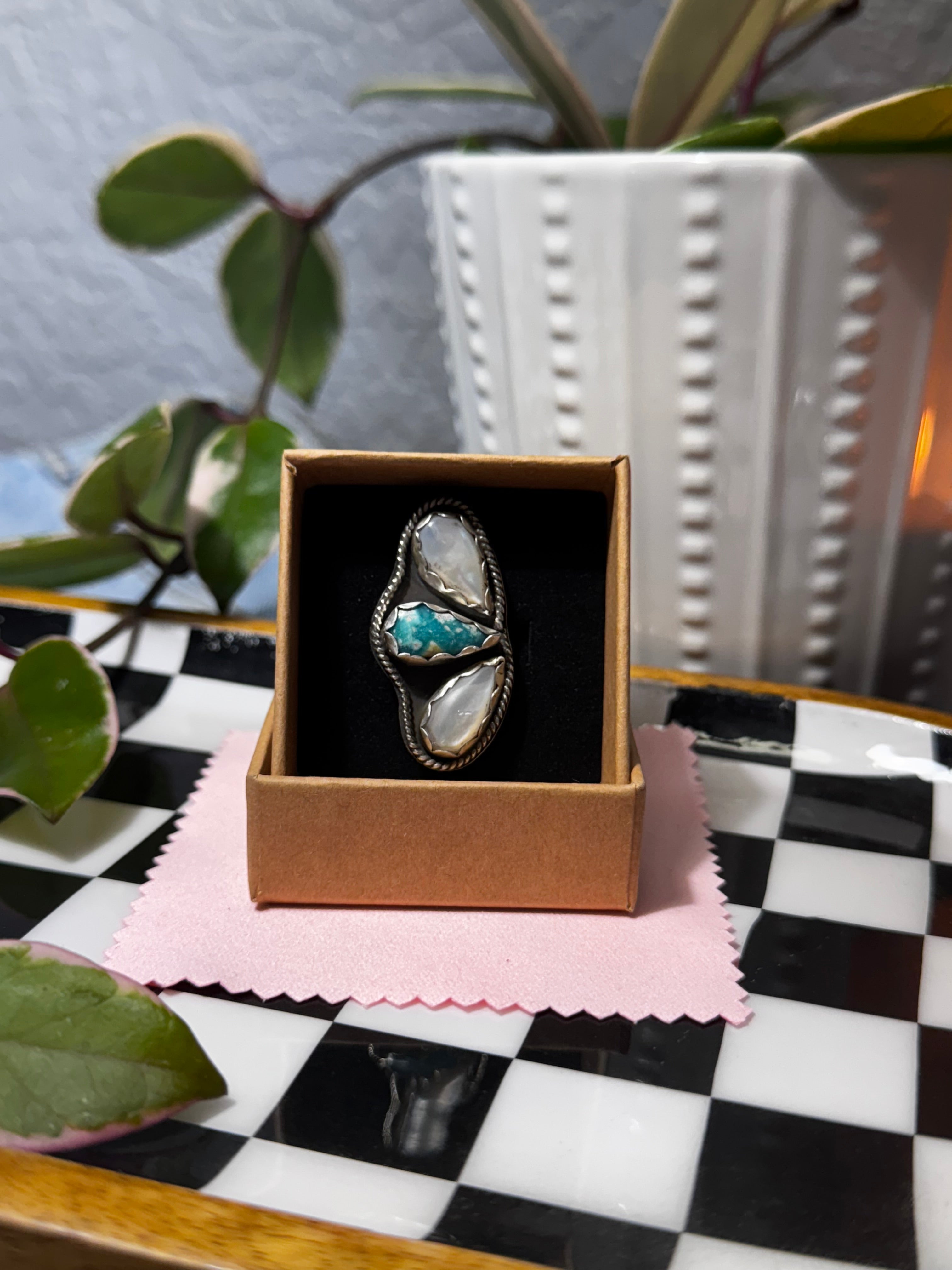 (Size 7) Prairie Pearl Ring