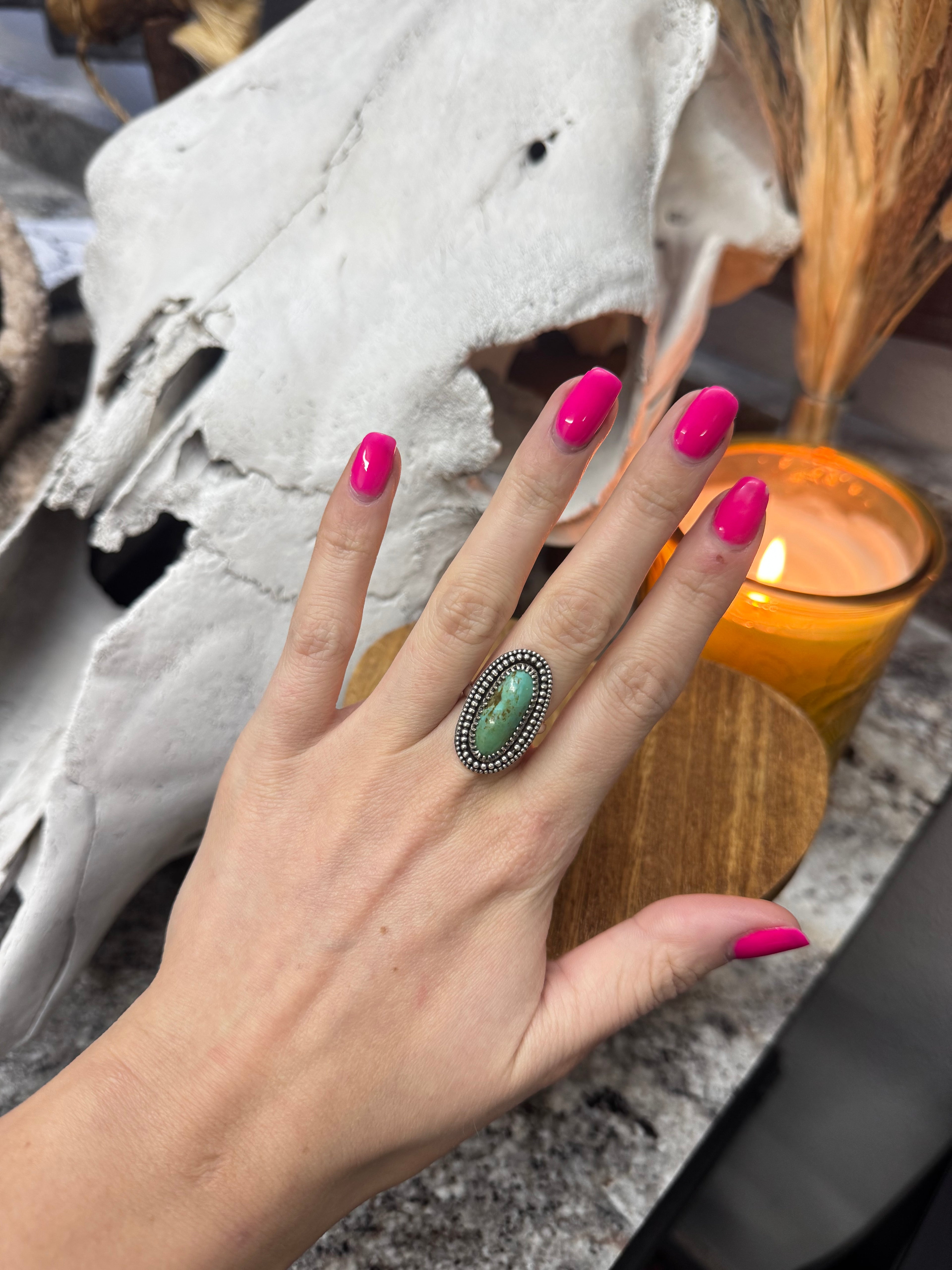 (Size 6.75) Sagebrush Siren Ring