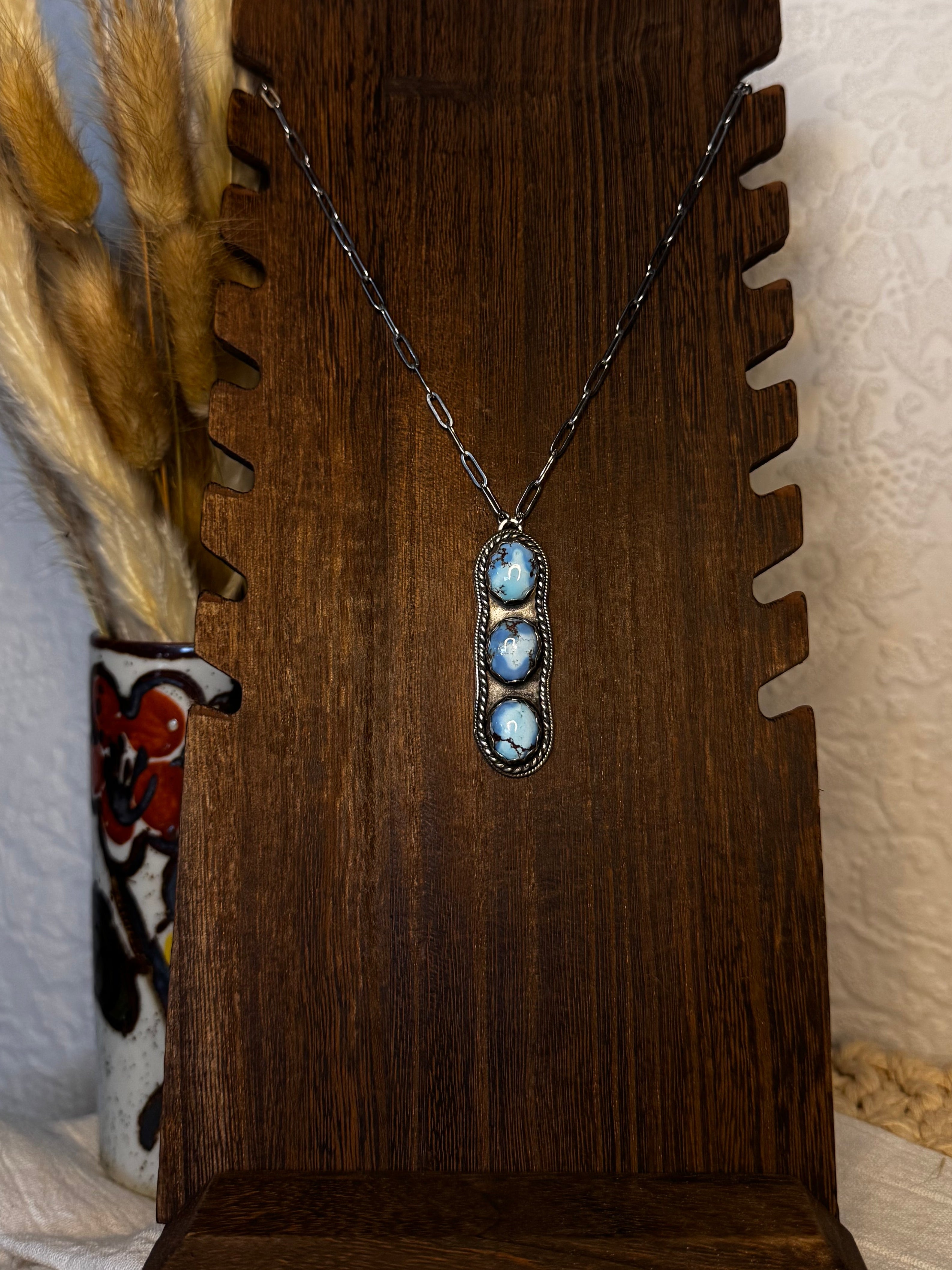 Golden Hills Drop Necklace