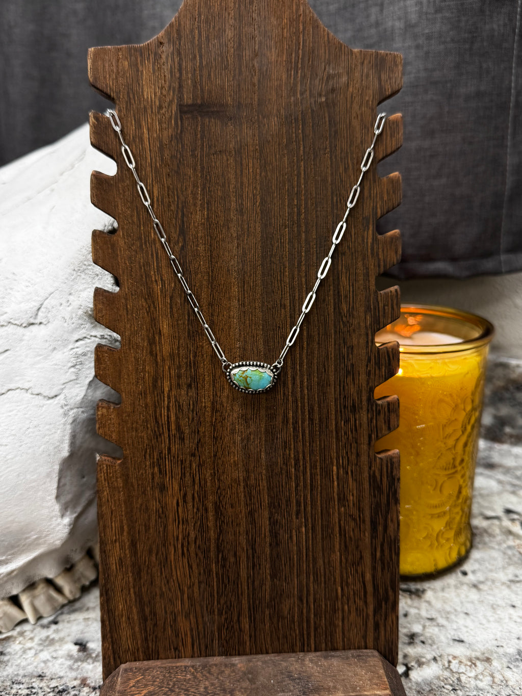 Prairie Princess Turquoise Necklace
