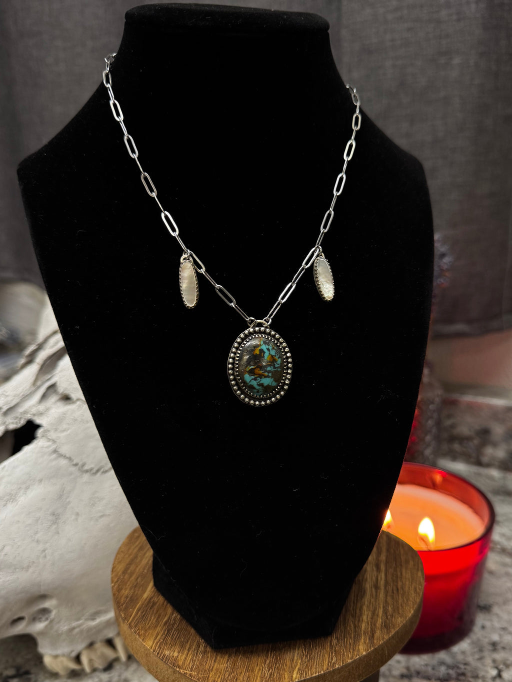 Midnight Pearl Necklace