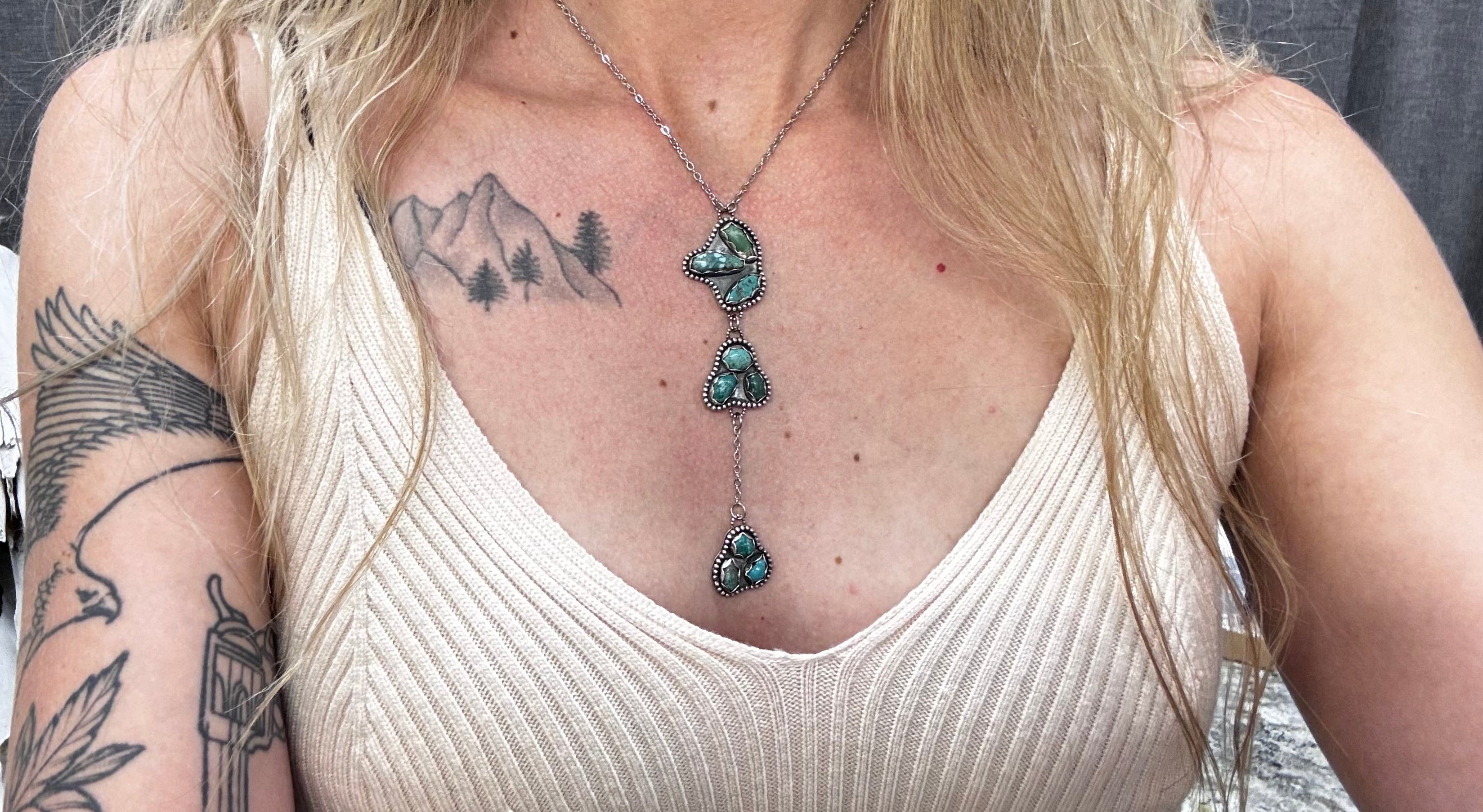 Long Branch Lariat Necklace