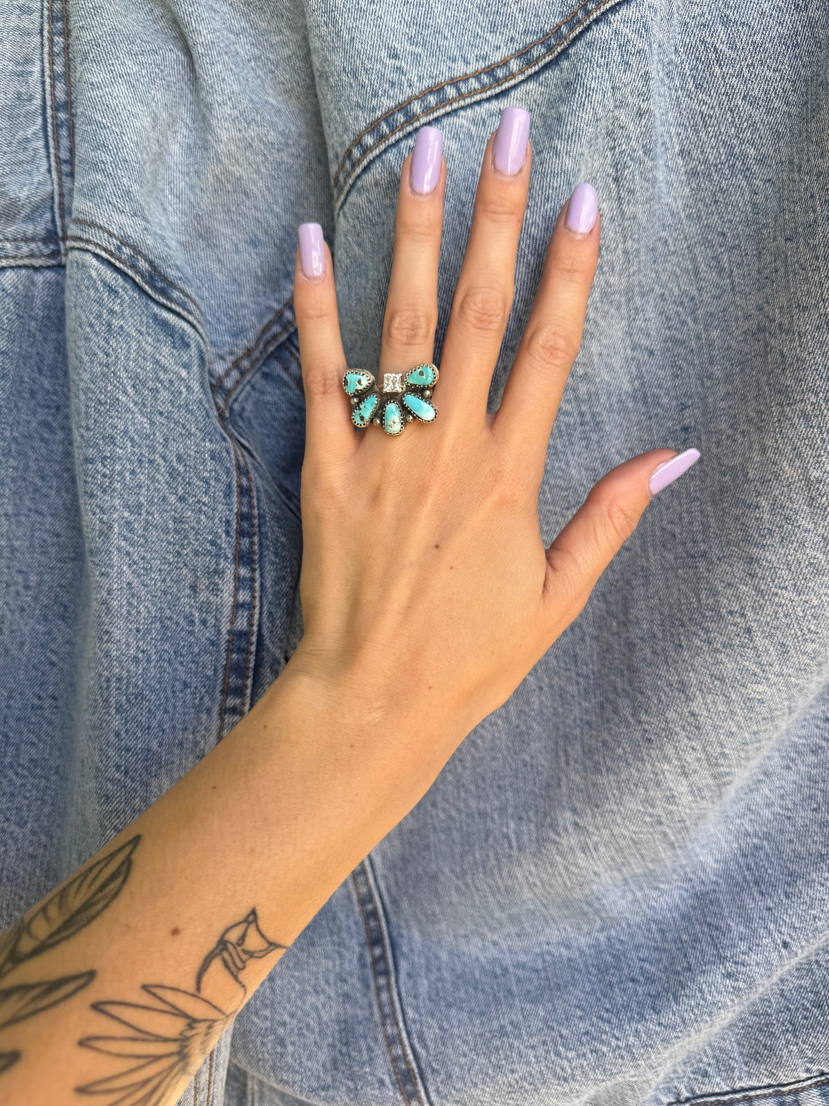 (Size 7) Something Blue Ring