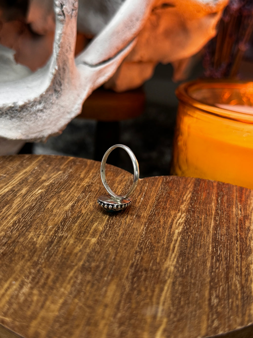 (Size 7) Dainty Darling Turquoise Ring