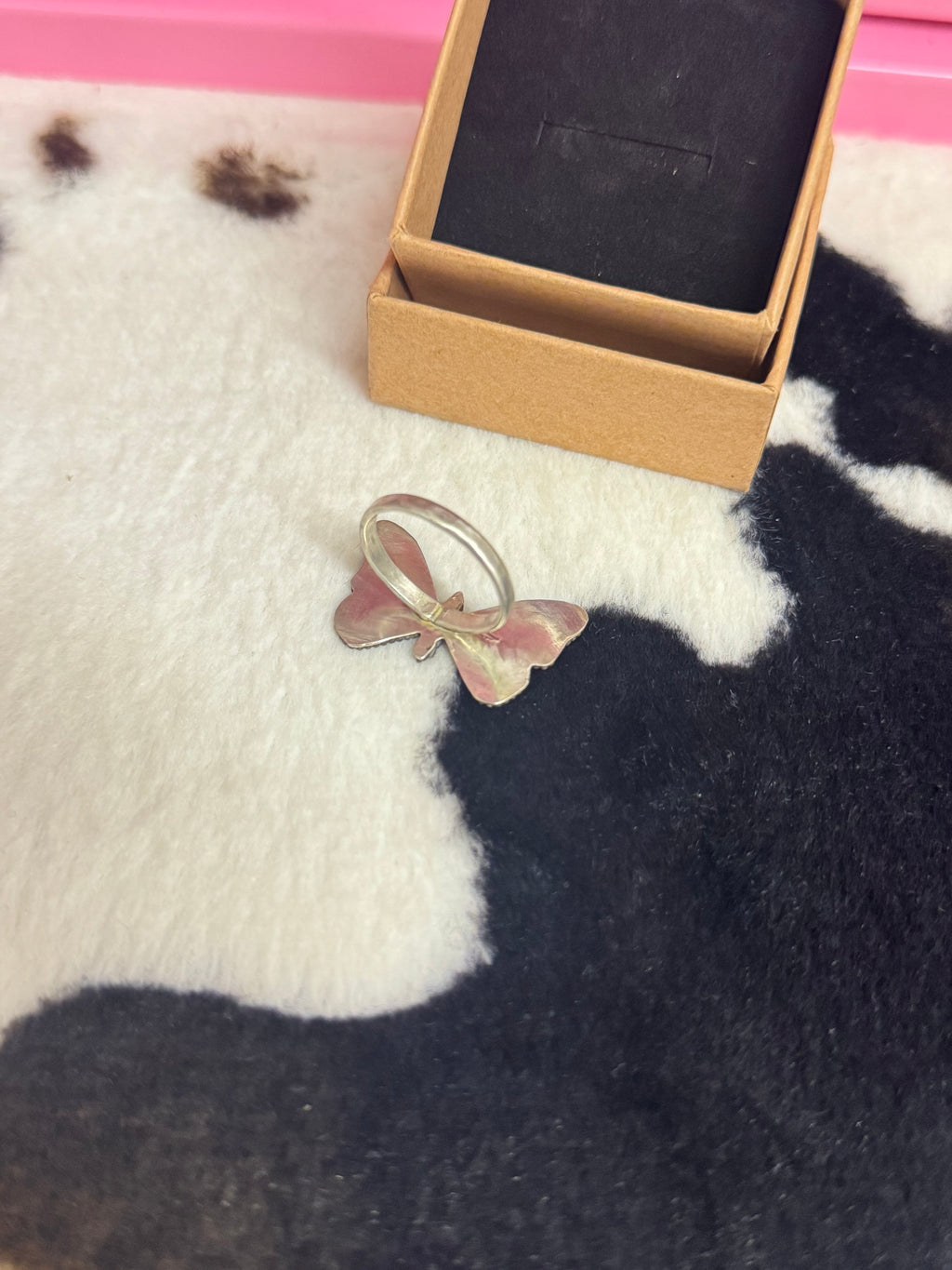 (Size 8) Butterfly Ring
