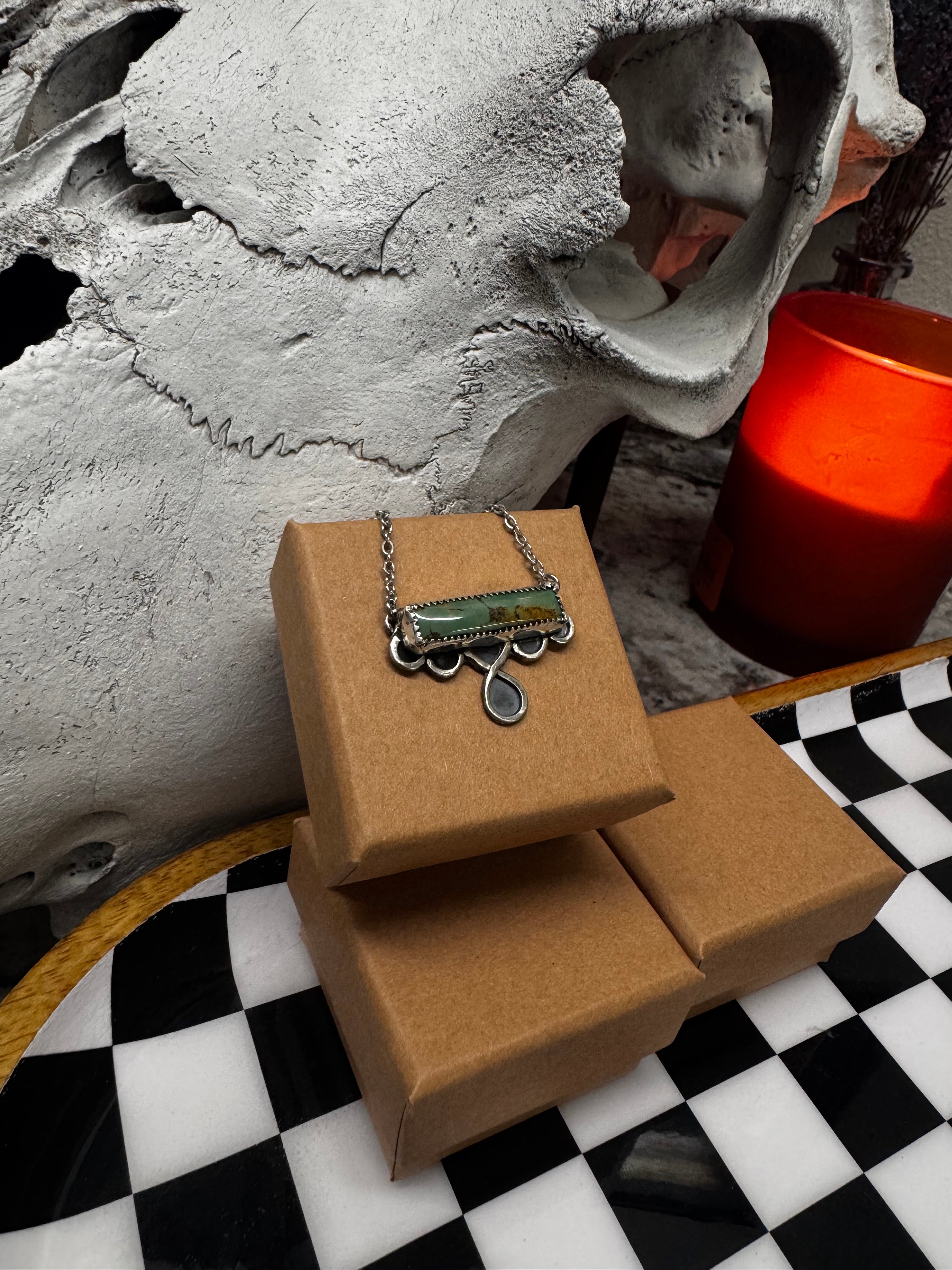 Emerald Outlaw Necklace