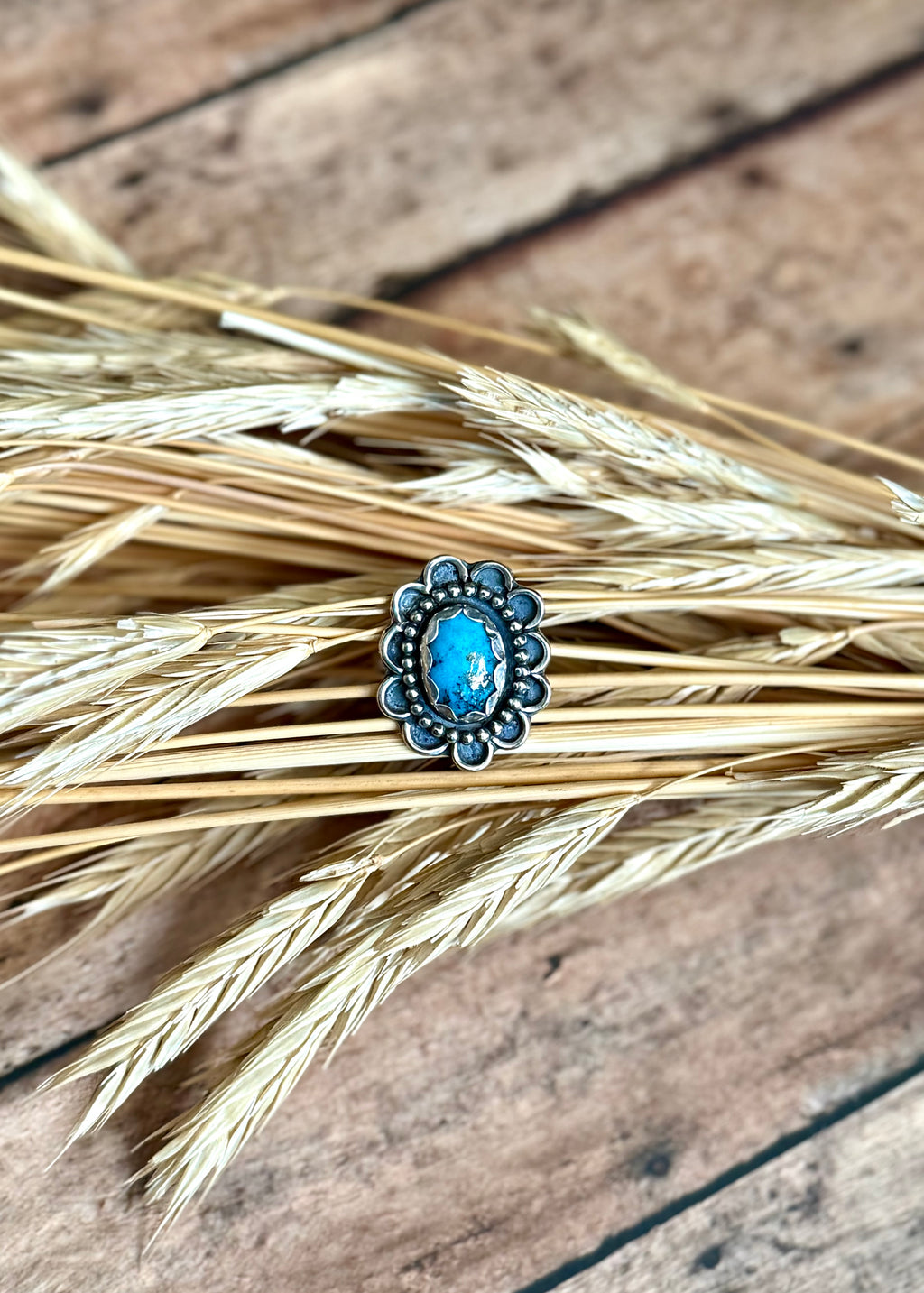 Bluebonnet Bloom Ring ( Size 8.25)