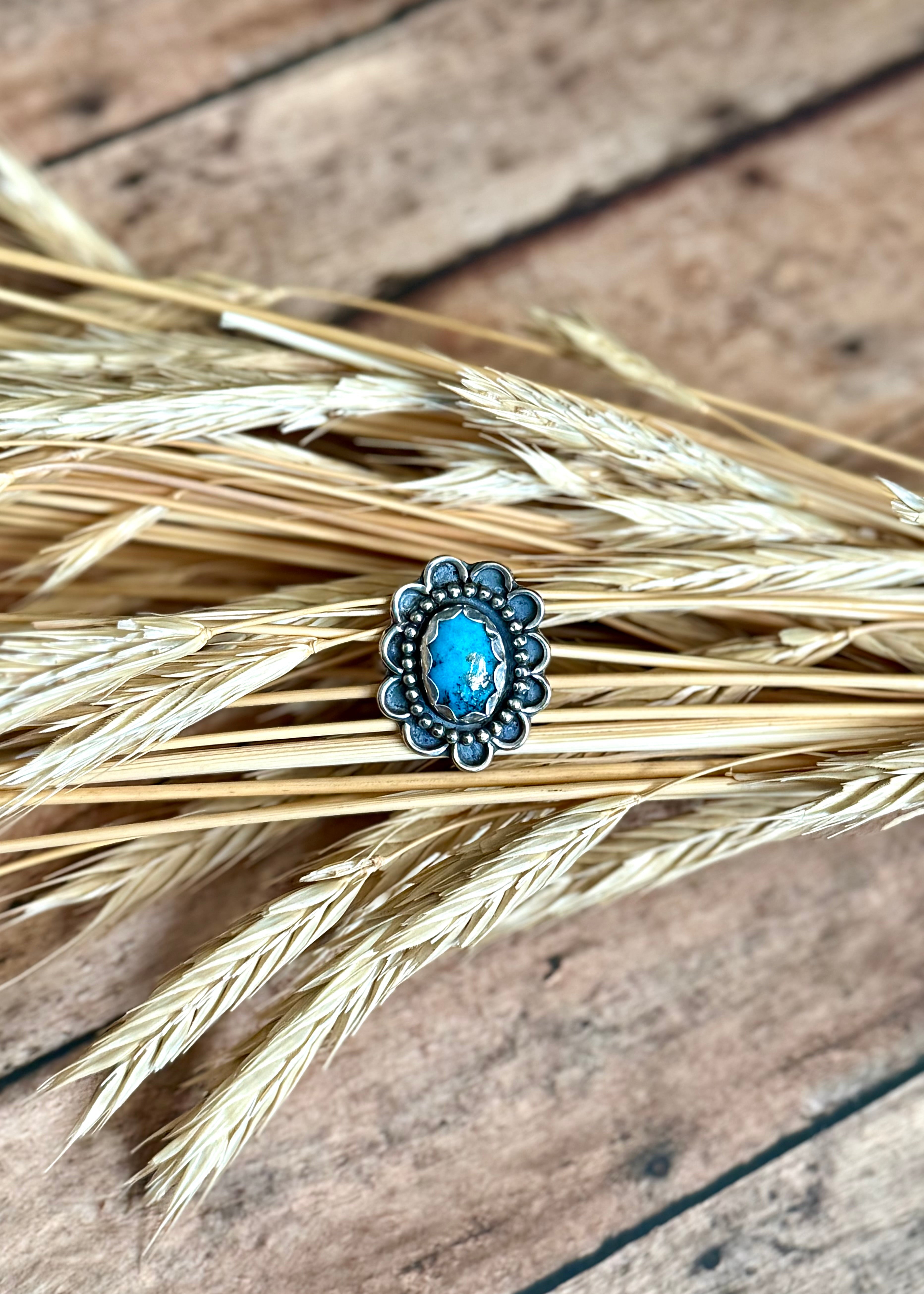 Bluebonnet Bloom Ring ( Size 8.25)