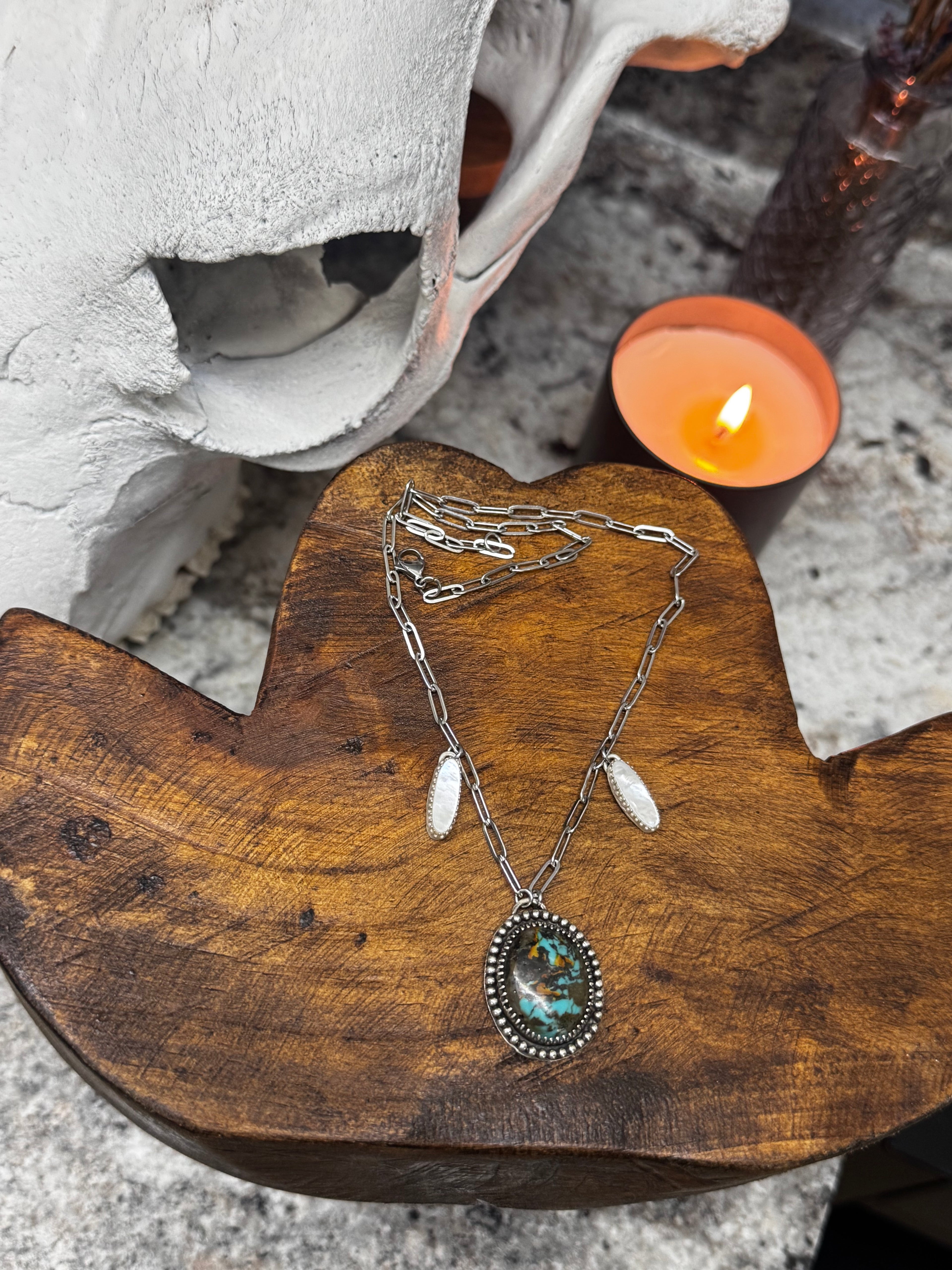 Midnight Pearl Necklace