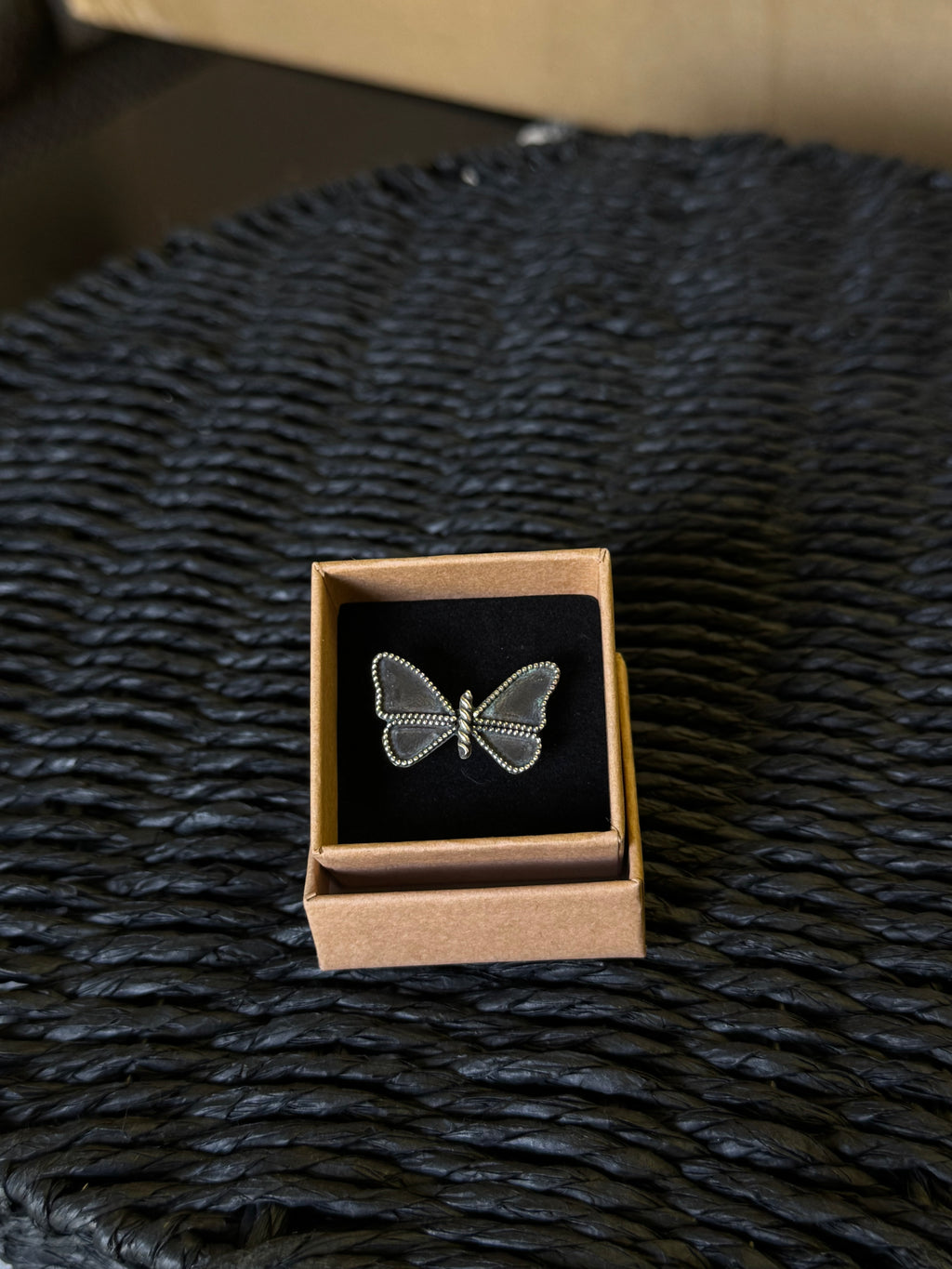 (Size 8) Butterfly Ring
