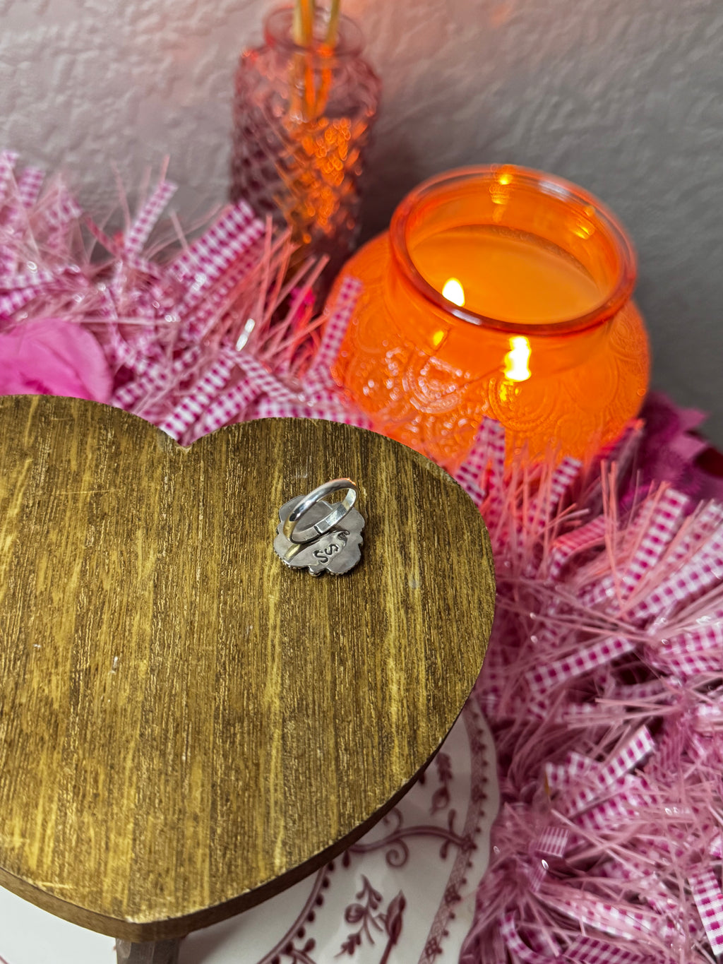 (Size 5.25) Heirloom Heart Ring