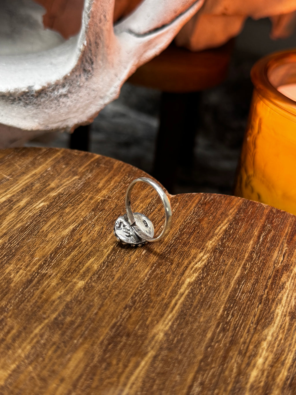 (Size 6) Dainty Darling Turquoise Ring