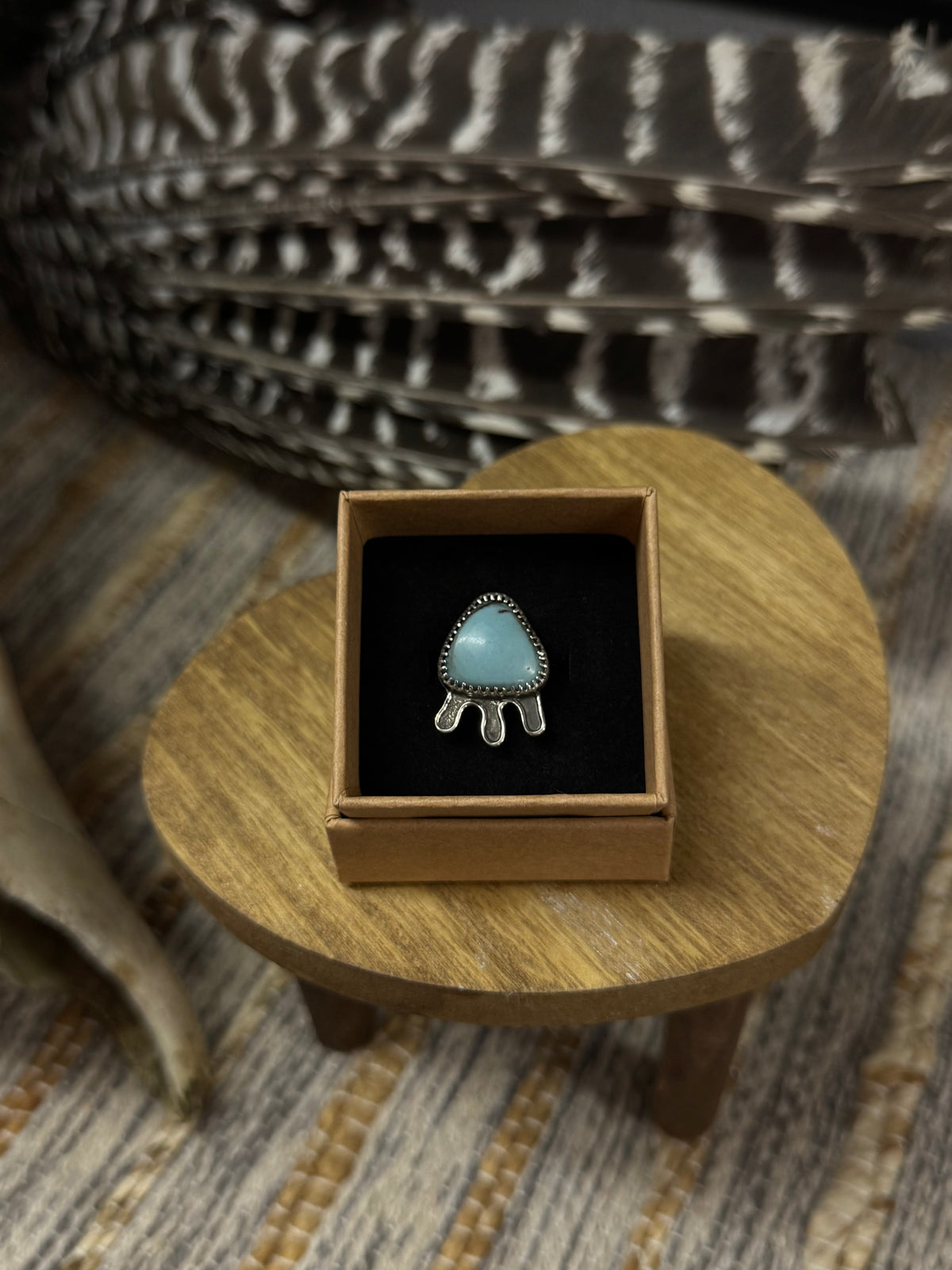 (Size 5.5) Western Tears Ring