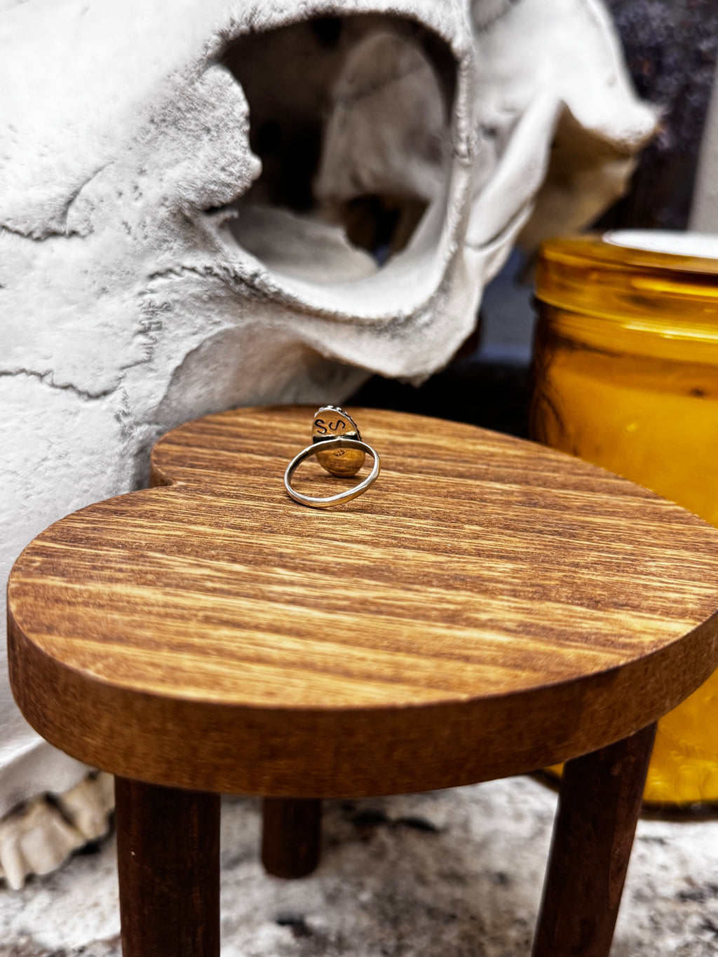 (Size 5.5) Dainty Darling Turquoise Ring