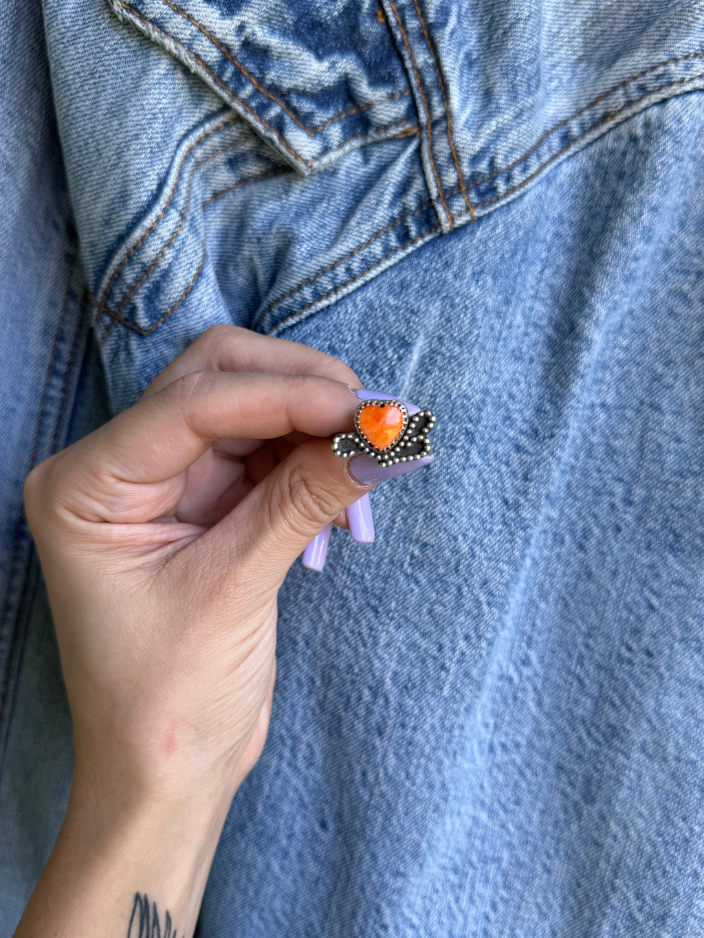 (Size 6) Burnin Love Ring