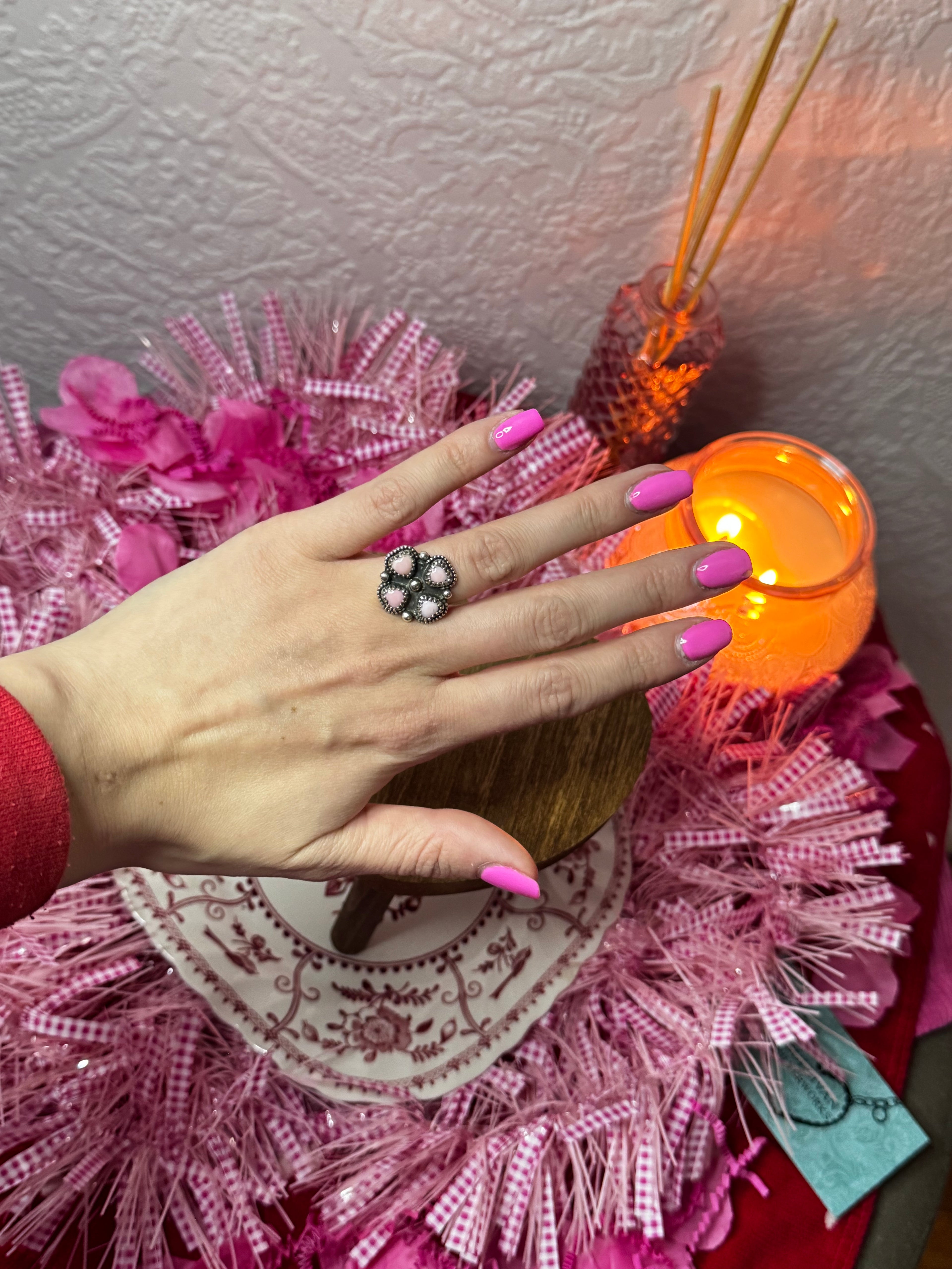 (size 5.25) Heirloom Heart Ring