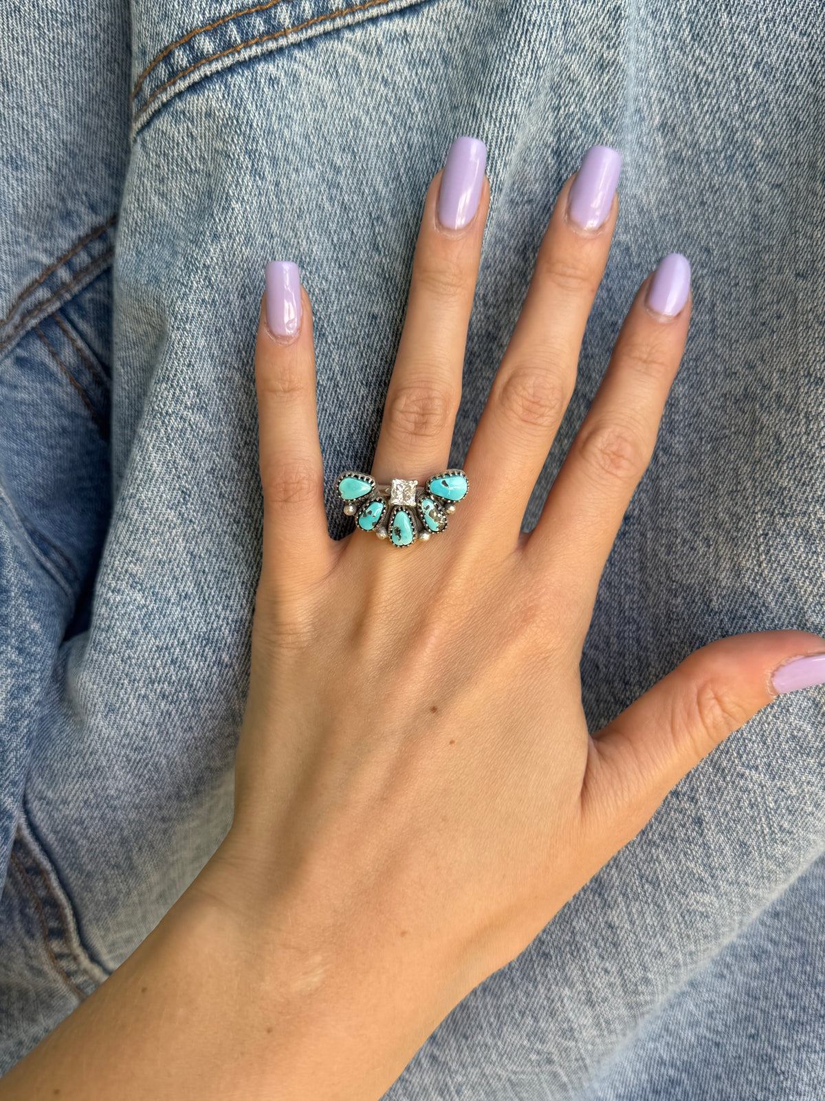 (Size 6) Forever Blue Ring