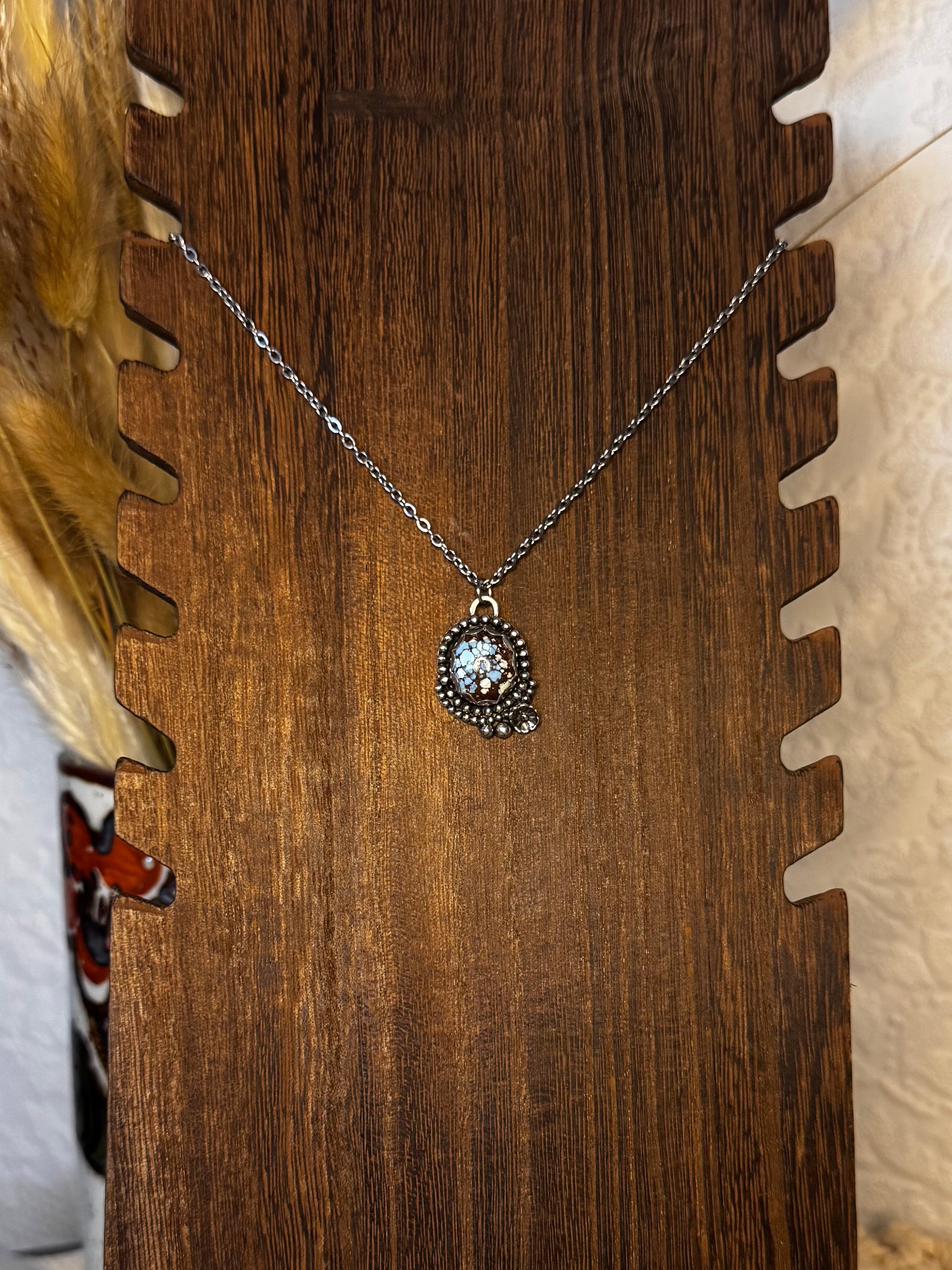 Golden Hills Flower Necklace