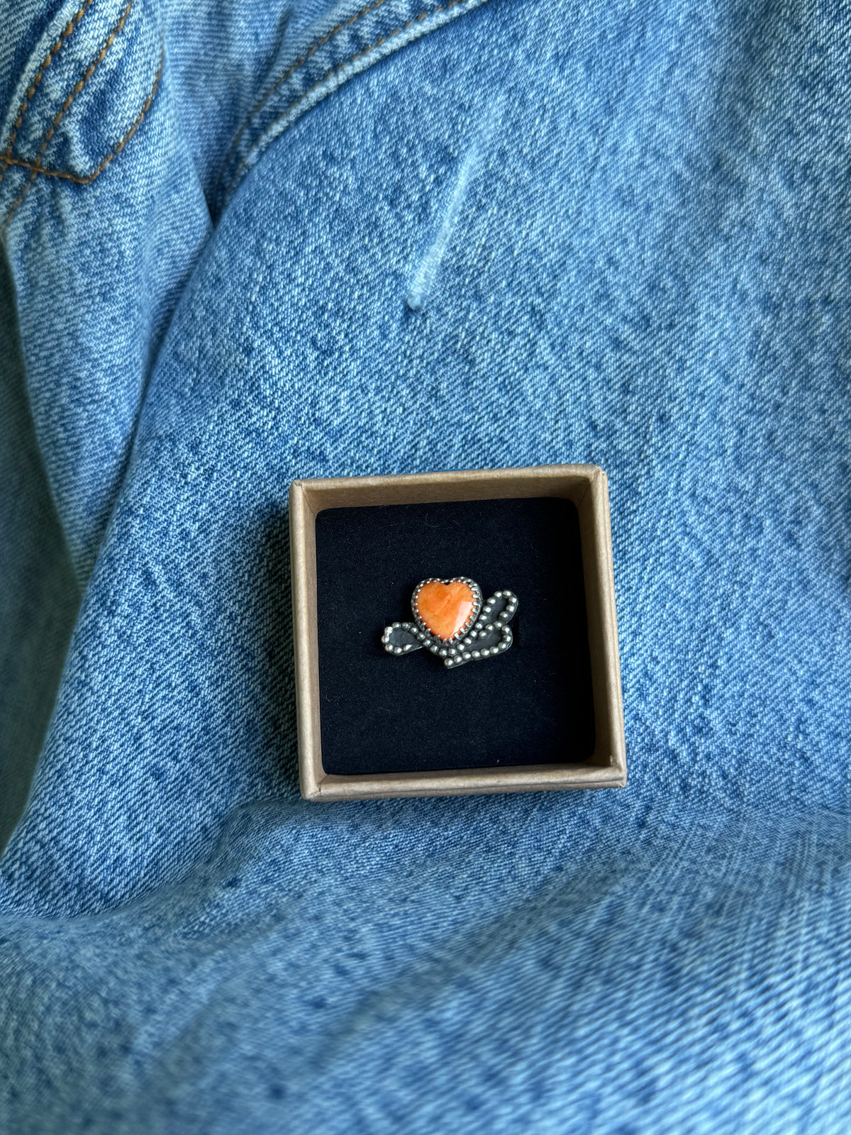 (Size 6) Burnin Love Ring