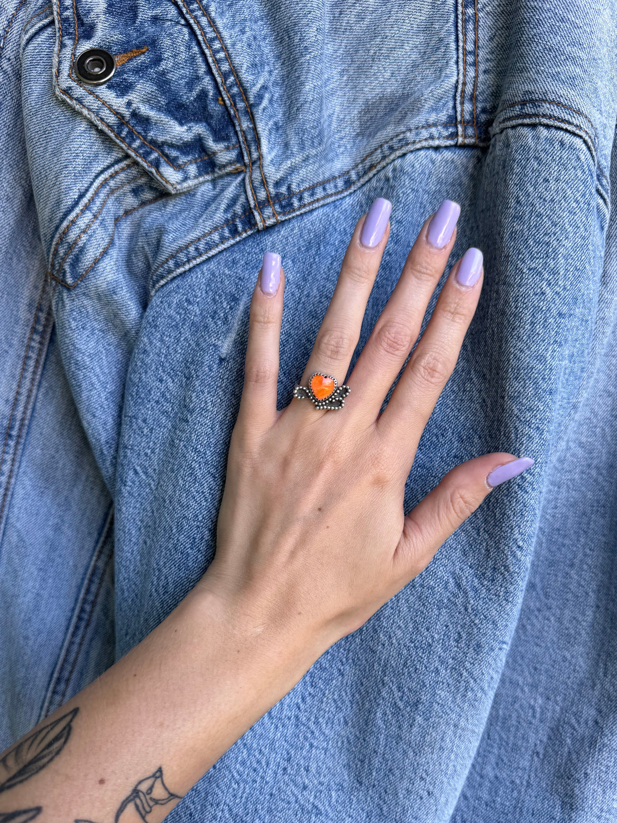 (Size 6) Burnin Love Ring